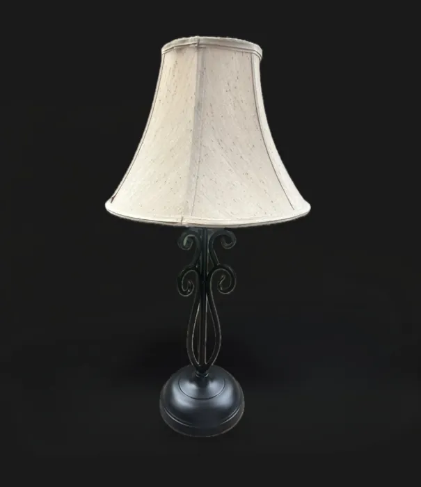 Iron vintage table lamp